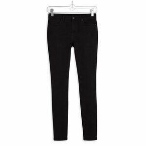 NWT EVA LONGORIA for the Limited Black Mid-Rise Jeggings Pants Size 0